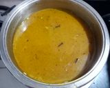 A picture of step 3 of Lilva Pulav/ Pigeon peas Pulav.
