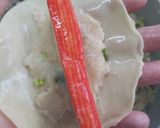 Gambar langkah 4 resipi Dimsum Ayam & Crabstik Mudah.
