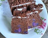 Foto langkah ke 5 dari resep Brownies Ubi Ungu.