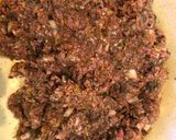 A picture of step 2 of Kofta in tahini sauce.