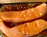 Foto del paso 1 de la receta: Salmón en salsa de naranja con puré de patata
