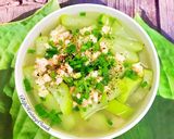Hình bước làm 2 của món Canh Bầu Nấu Tôm