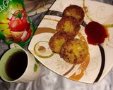 A picture of step 11 of Chicken cutlets with kehwa.