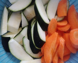 Foto langkah ke 1 dari resep Tumis Zucchini.