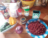 Foto del paso 2 de la receta: Potaje de azukis, calabaza y espinacas (olla rápida) 🌿