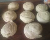 A picture of step 3 of Soft Coconut, pumpkin chapati.