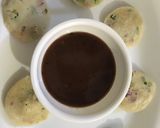 A picture of step 5 of Veg idli.