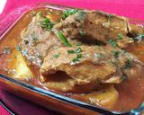 A picture of step 11 of Fish Curry.