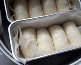 Foto langkah ke 4 dari resep Roti Tawar whippe cream tanpa telor.