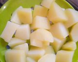 A picture of step 1 of Irish pasta.