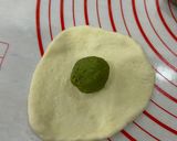 Hình bước làm 4 của món Bánh Mì Trà Xanh Matcha