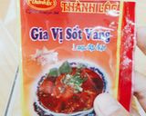 Hình bước làm 1 của món Bò sốt vang