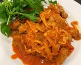 รูปขั้นตอนการทำที่ 4 ของ หมูผัดกิมจิ