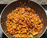 A picture of step 10 of Magic masala Muttor mushroom recipe.