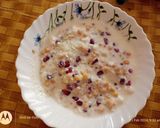 A picture of step 3 of Pomegranate raita.