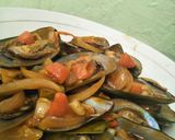 Foto langkah ke 4 dari resep Kerang Hijau asam manis😋.