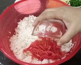 A picture of step 1 of One Bite Vegetables Rice Balls.