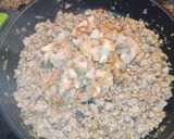 Foto del paso 3 de la receta: Berenjenas rellenas de carne picada de lomo y champiñones