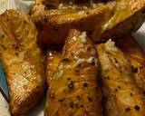 Lemon burnt garlic salmon recipe step 4 photo