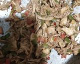 A picture of step 3 of Bread sandwich pakora.