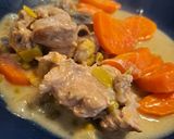 Une image de l'étape 5 de Blanquette de veau.