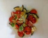 Grilled aubergine and fresh tomato pasta recipe step 2 photo
