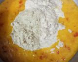A picture of step 4 of Hesarubele Bili Saru/Moong dal tomato rasam.