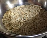 A picture of step 1 of Semiya payasam.