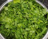 A picture of step 1 of Methi Gota.