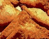 Foto del paso 2 de la receta: Triangulitos de dulce súper fáciles y rápidos 🌺