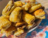 Pas rețetă Plăcinte cu banane și fineti🍌🍫 5 fotografie