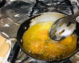A picture of step 6 of Ghila Pitha / Tel Pitha : RICE FLOUR AND JAGGERY FRITTERS.