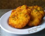 Foto langkah ke 4 dari resep Dadar Jagung Kampung / Bakwan Jagung.