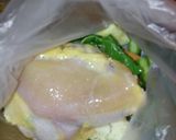 A picture of step 4 of Easy Chicken Mixiote in Adobo with Vegetables.