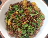 A picture of step 9 of KALA CHANA CHAAT..