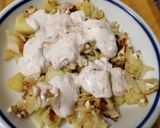 Sült almás túrós csusza recept fázis 4 fotója