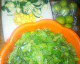 A picture of step 1 of Mint cucumber lemonade.