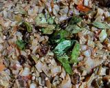 A picture of step 4 of Okra onions (Bhindi piyaz).