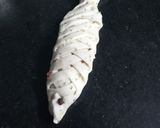 A picture of step 6 of Stuffed pleated fish.