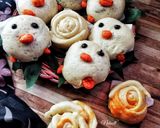 Foto langkah ke 8 dari resep Bakpao No Mixer Isi Ayam Kecap dan Selai Cokelat.