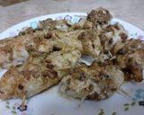 A picture of step 5 of Cheesy chicken kabab rolls.