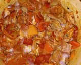 Zúzapörkölt lecsósan recept fázis 2 fotója