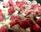 A picture of step 3 of My Warming Chilli Beef Stew 😋.