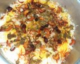 A picture of step 13 of Thalassery Biryani.