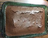 A picture of step 4 of Coke cake.