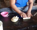 Foto del paso 9 de la receta: Platanito relleno de pasta de manteca de capricho