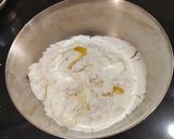 A picture of step 1 of Sweet Mathri.