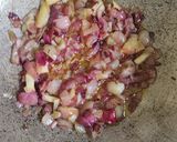 A picture of step 1 of Methi matar malai (dhaba style).