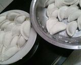 Foto langkah ke 6 dari resep Pizza tutup. aka cireng isi sauce bbq endes...:).