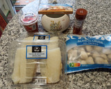 Foto del paso 1 de la receta: Lomos de Bacalao con tomate pimientos y almejas